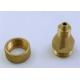 Hot Runner Plastic Mould Nipple CNC Machining Part With Brass/Copper