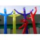 Funny / Popular Oxford Cloth Inflatable Advertising Products Signal Leg Air Dancer For Promotion