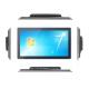 Metal Rugged Flat Surface 18.5 Inch All In One Desktop PC Touch Screen