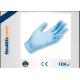 Anti-Bacterial Nitrile Disposable Protective Gloves Blue Powder Free 100 Pcs Box