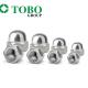 DIN1587 Hexagon Acorn nuts stainless steel 304 316 Acorn nuts Hexagon domed cap nuts Fasteners Accept Customization