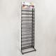 Black Supermarket Display Shelves With PVC Board Nail Polish Rack