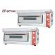 Gas Pizza Deck Oven One Layer 220v For Bread Baking with Stone