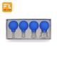 4 Pcs 15/25/35/55mm Cupping Facial Therapy Set Silicone Suction Massage Cup Vacuum Massage Cup To Anti Cellulite