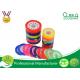 Custom Colorful Sticky BOPP Stationery Tape Water based For Office Sealing