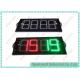 Outdoor LED Player Substitution Board , 2 Sided Substitute Board Football