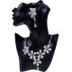 European and American fashion imitation pearl flower necklace elegant diamond bridal suite