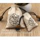 Natural Cotton Muslin High Quality Drawstring Bags Multipurpose,andmade soaps, teascents, candies,bangles, charms, pack