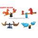 LLDPE Seesaw Playground Equipment , Playground Equipment Seesaw For Kids