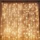 3x1/3x2/3x3m led wedding fairy string light christmas lights led fairy light garland for garden party curtain decorat