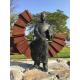 Historical Figures Metal Art Sculptures Bronze Cast Copper Material