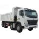popular type HOWO 371hp dump truck white color direct selling LHD or RHD