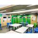 2.5-3 Meters Height Mobile Demountable Partition Wall System With Aluminum Frame