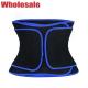 NANBIN Blue Neoprene Fabric Waist Trainer Velcro Waist Cincher