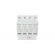 Thermoplastic  UL94-V0 220V 4p Pole Low Voltage Surge Protector