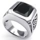 Tagor Jewelry Super Fashion 316L Stainless Steel Casting Ring PXR247