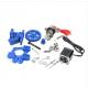 Blue ABS Filament 3D Printer Diy Kit Hotend NEMA17 Stepper Motor Extruder Kits