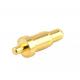 C3604 SUS304 Magnetic POGO Pin Gold Plated Spring Probes Pogo Pins 2.5mm Pitch