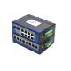8 Port Unmanaged Fiber Ethernet Switch 100Mbps Wall Mounting Installation