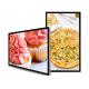 Menu Restaurant Digital Signage Lcd Display Android 6.0 Smart Platform Full HD 32