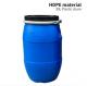 Chemical HDPE Plastic Container 30L Heavy Blue Plastic Drum Round