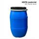 Chemical HDPE Plastic Container 30L Heavy Blue Plastic Drum Round