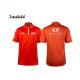 Customized Logo Square Collar Polyester Gaming Polo Esports Jersey Teamwear Polo Shirt