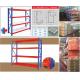 Easy assembly Warehouse Shelf Racks For Pallet Storage 1200×450×1800mm size