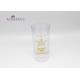 Hot Stamping Plastic Clear Packaging Tubes Without Covers 6.5cm Dia 20cm Height