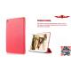 New 100% Brand New Ultra Thin Colorful Four Fold PU Leather Cover Case For Ipad