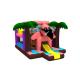 Colorful Inflatable Jump House Flamingo Cool Bird Kids Jumping Castle