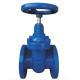 Gear Operated Metal Seat Gate Valve Blue With Cast Iron Ductile Iron Body