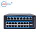 UT2G24FM-SFP L2 Managed Industrial Switch 2x1000M SFP+24x10/100M RJ45+1xConsole port, DIN Rail,-40 ~+85 ℃