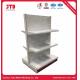 1m Power Tools Display Rack OEM White Metal Storage Rack