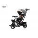 Pu Wheel Multifunction Kids Tricycle Black Blue Pink