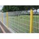 Round Post 4.5mm Wire 2m High Green Chain Link Fence