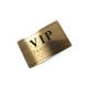 Luxury Ancient Copper Brushed Finish VIP  Priority Access Metal Card