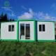 Green Frame Expandable Container House Free Assembly Sustainable Living