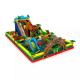 Fireproof Animal Kids Inflatable Bouncer 55mm PVC Material Digital Printing