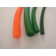 Rough Surface Urethane Belt For Food Industry , Light Green Dark Green Orange