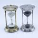 Vintage Brass Hourglass 2 Minute 5 Minute Metal Hourglass Sand Timer Sand Clock