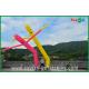 Sky Dancer Inflatable 7m Rip Stop Nylon Advertising Inflatable Air Dancer 950W Air Pump With LED