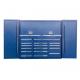 Workplace Storage Solution 16 Drawer Blue Tool Cabinet for Car Repair Garage Workshop