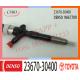 23670-30400 Diesel Engine Fuel Injector 295050-0460 295050-0200 23670-30400 23670-39365 nozzle G3S6