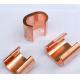 Copper C cable clamp, Copper material, Good electric conduction