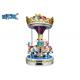 Carousel 3 People Multi-Colored Plastic Kiddy Ride Machine For Kids Above 3 Years Old