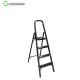 Max Load 120 KG Luxury Aluminum Ladder 4 Steps 1.0 Mm Thickness