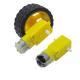 High Quality dual shaft 3v dc gear motor 6v 130 dc motor with plastic gearbox for toy cars
