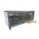 201 SS Kitchen Equipment , 1.8m Glass Display Chiller