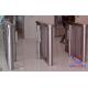 Card / Wrist Bands Reader Electronic Turnstile Door 304 Stainless Steel Custom